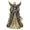 Santa's Workshop 16" Mardi Gras Angel Tree Topper